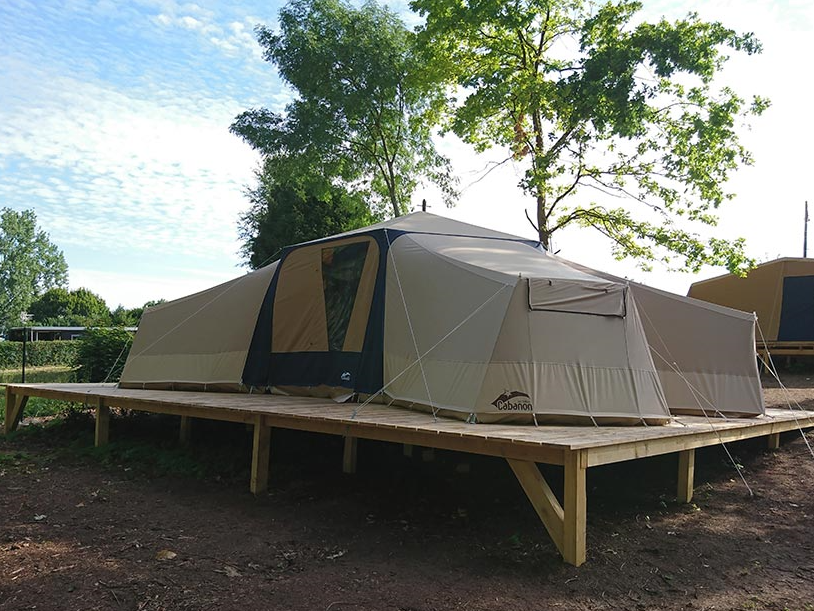 Photo emplacements pour tente du camping du lac vert